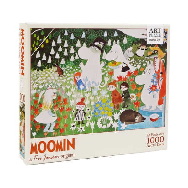 Moomin 1000 Piece Jigsaw - Floral Garden