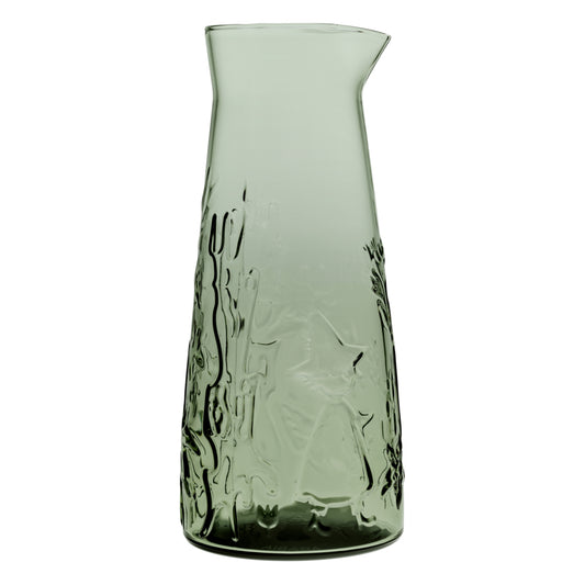 Moomin Pine Green Glass Pitcher 100cl - Moomin Arabia