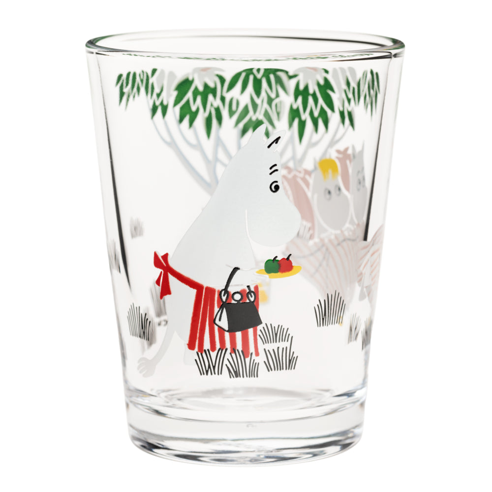 Moomin Glass Tumbler 22 cl - Relaxing