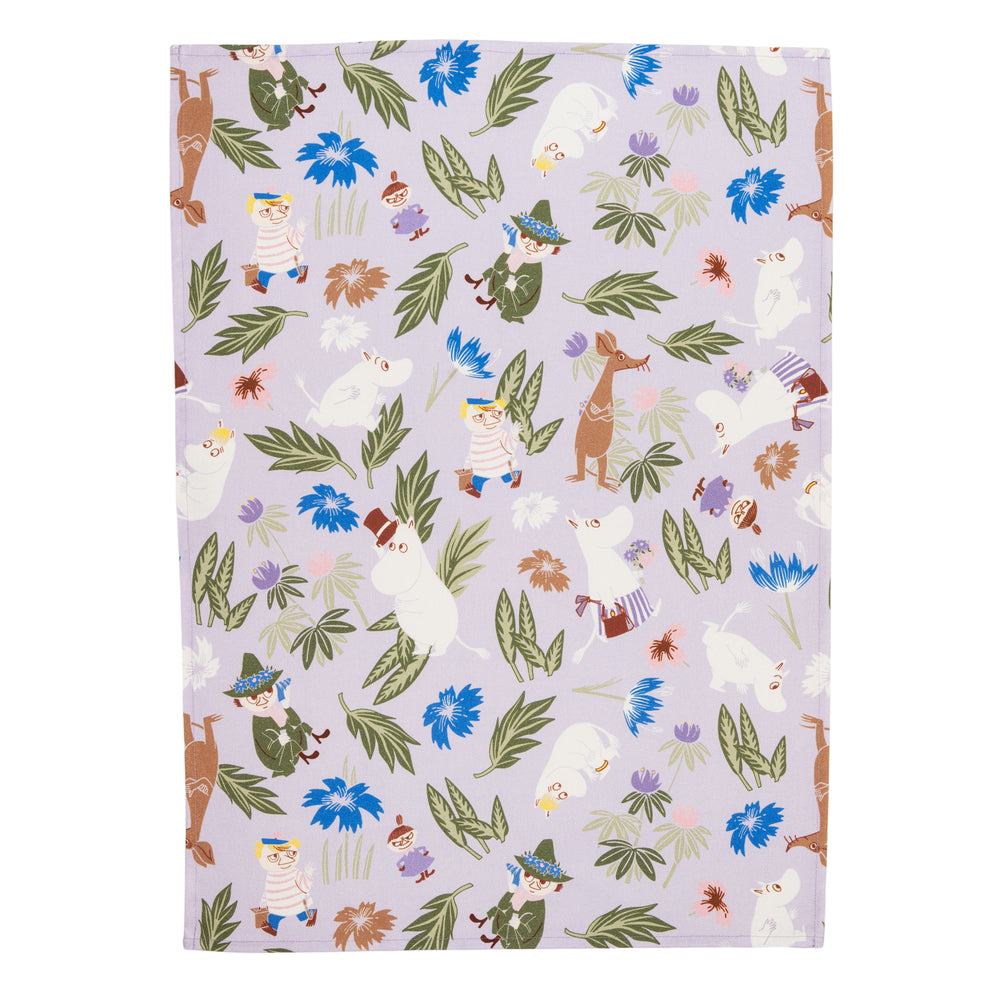 Moomin Kitchen Towel - Purple 50x70cm
