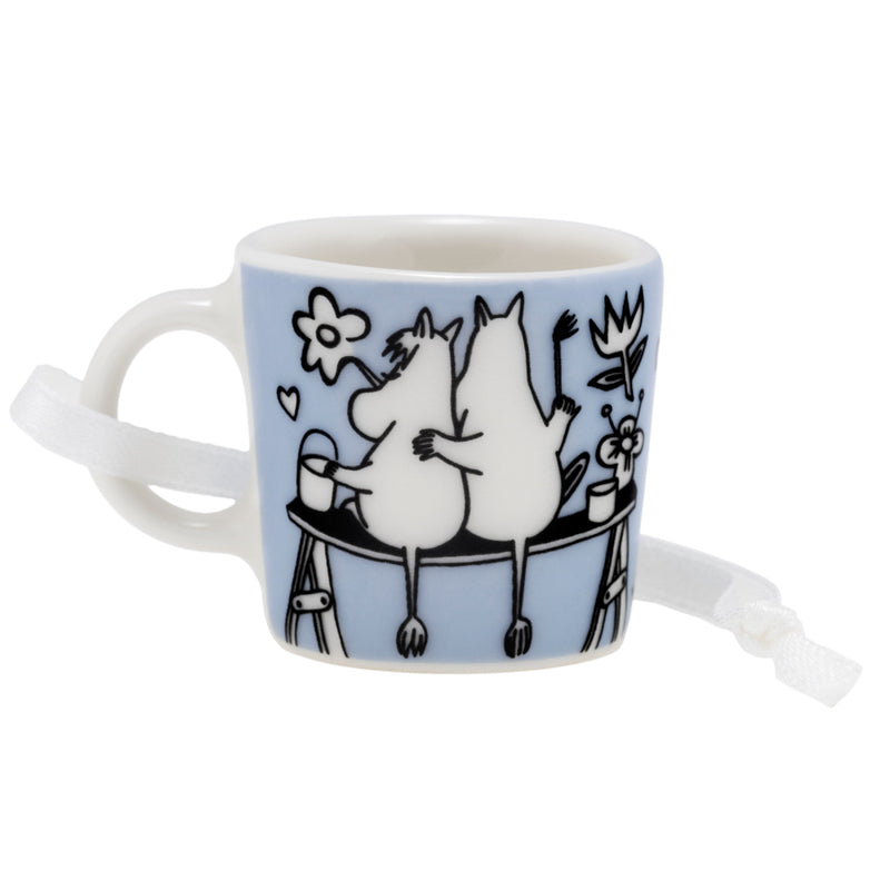 Moomin Mini Mug - Love, Blue