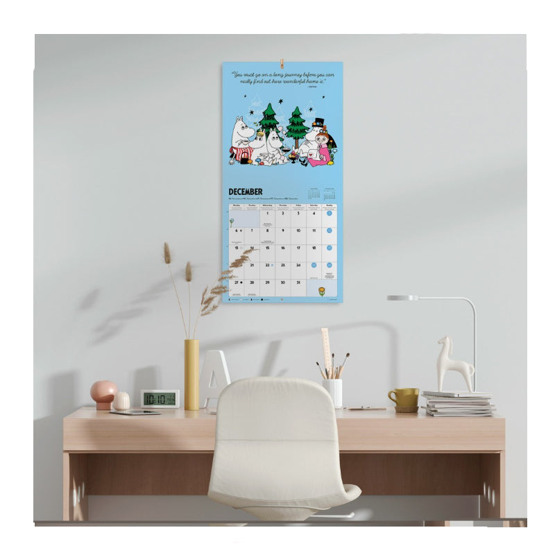 Moomin Wall Calendar 2027 (Erik)