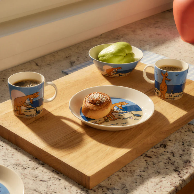 Moomin Plate - Sniff Blue (2024-)