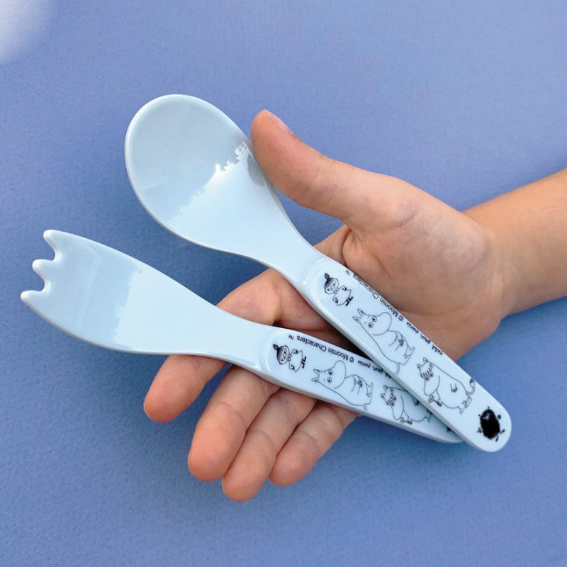 Moomin 2 pcs Cutlery Set - Blue