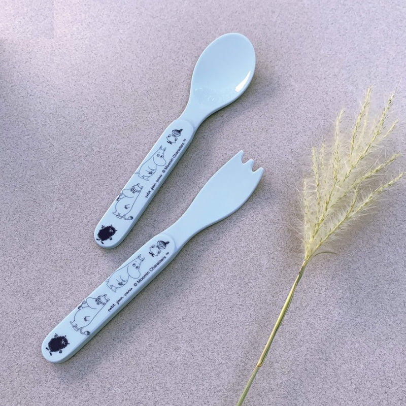 Moomin 2 pcs Cutlery Set - Blue