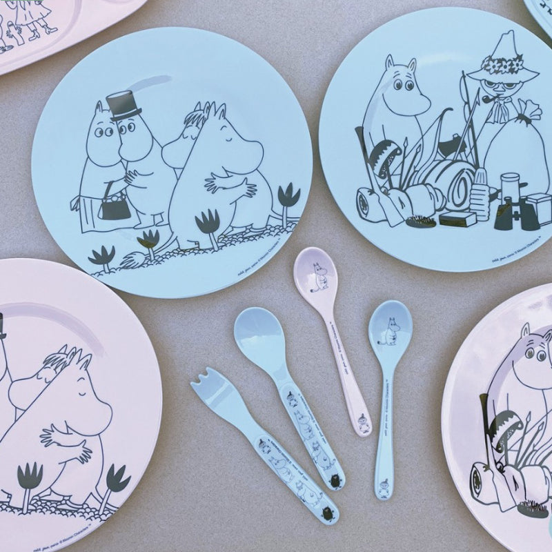 Moomin 2 pcs Cutlery Set - Blue