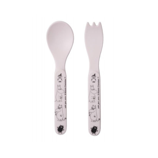 Moomin 2 pcs Cutlery Set - Pink