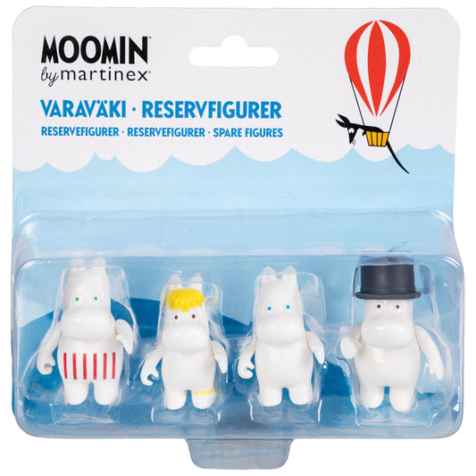 Moomin Family Figures - Set of 4
