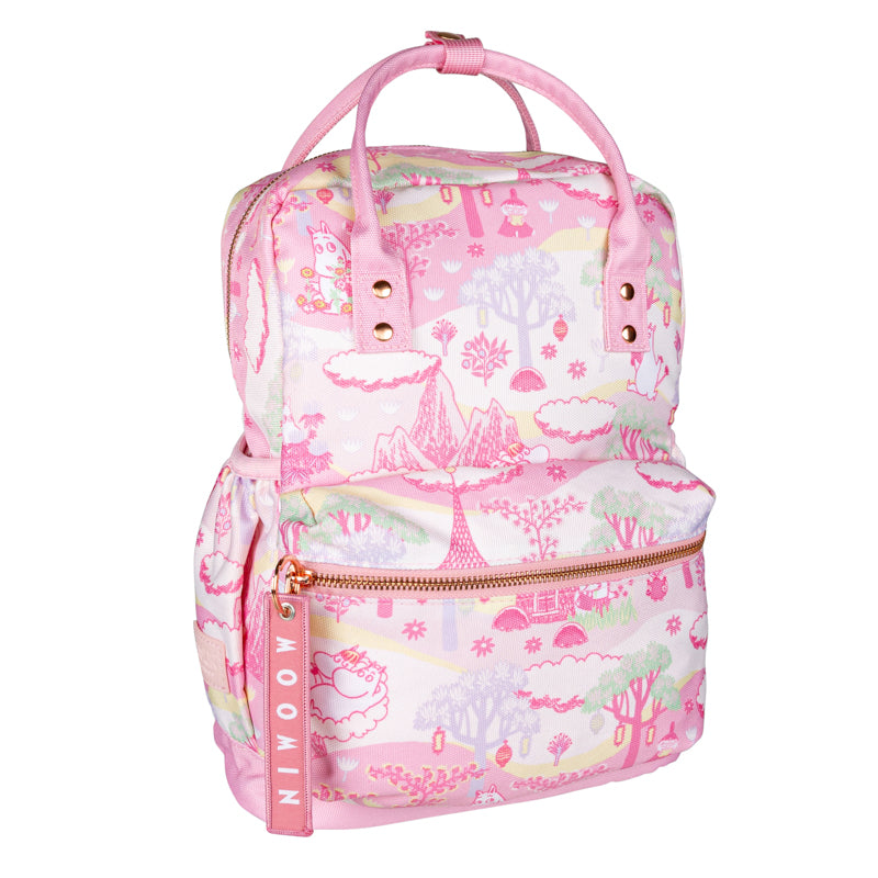 Moomin Viuhti Backpack - Cloud Castle Pink