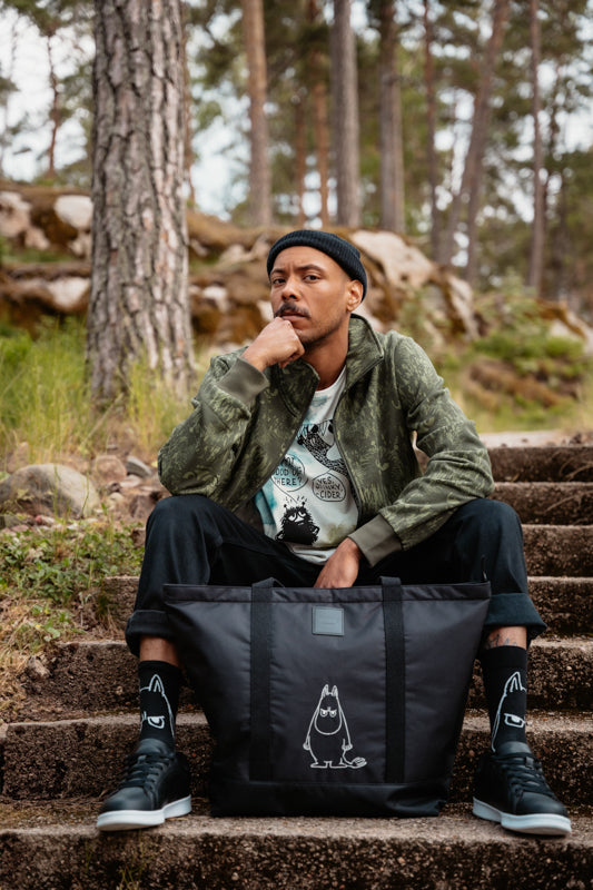 Moomin Kampsu XL Bag - Black