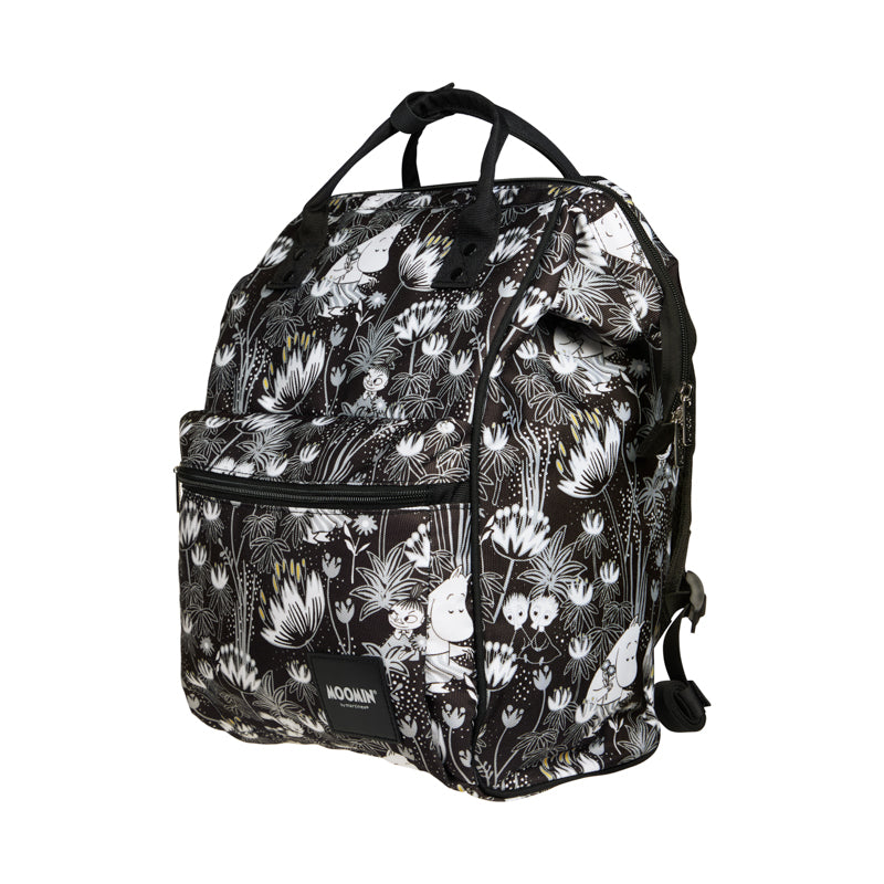 Moomin Samu Backpack - Azalea, Black