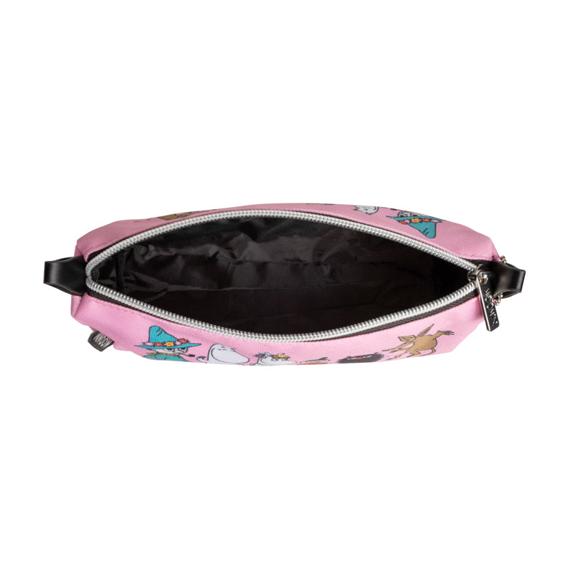 Moomin Ruttu Pencil Case - Friends, Pink