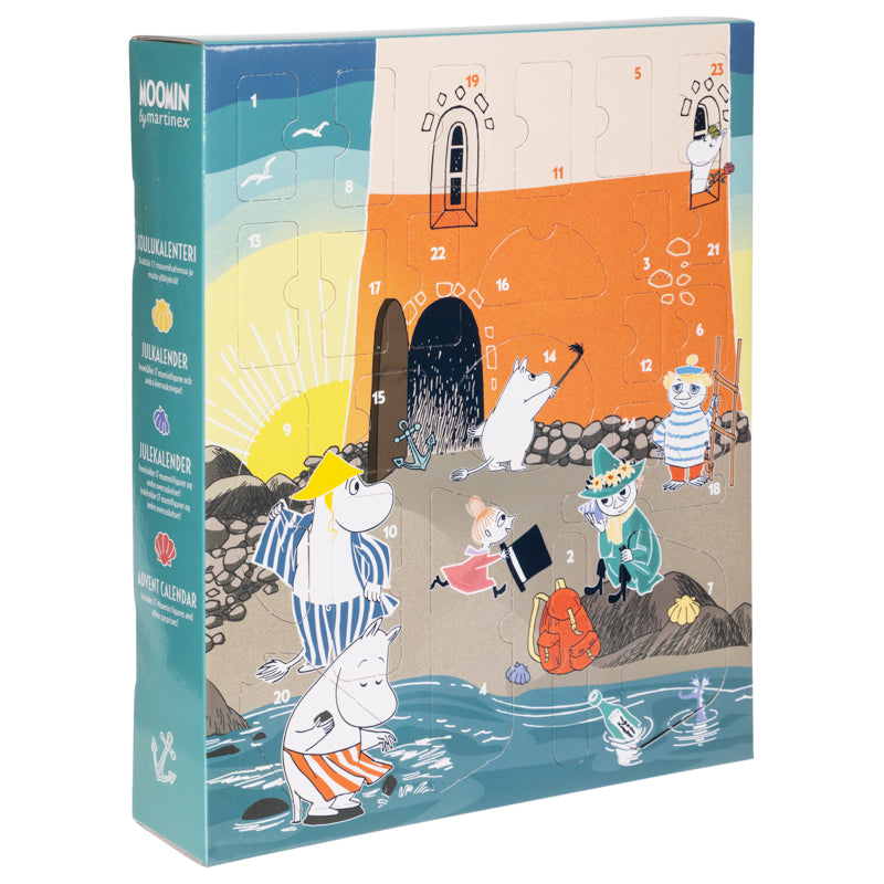 Moomin Advent Calendar with Figures 2024