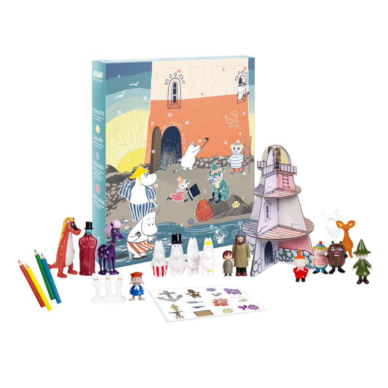 Moomin Advent Calendar with Figures 2024