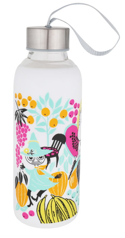 Moomin Glass Bottle - Papaya