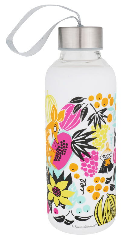 Moomin Glass Bottle - Papaya