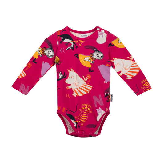 Butterfly Magenta Baby Grow