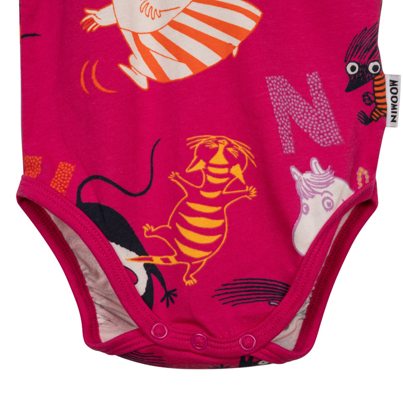 Butterfly Magenta Baby Grow