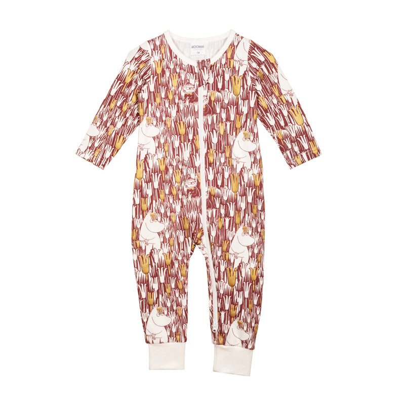 Golden Lily Burgundy Pyjamas