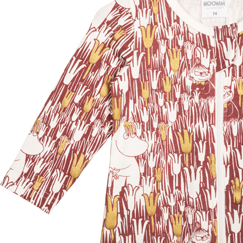 Golden Lily Burgundy Pyjamas