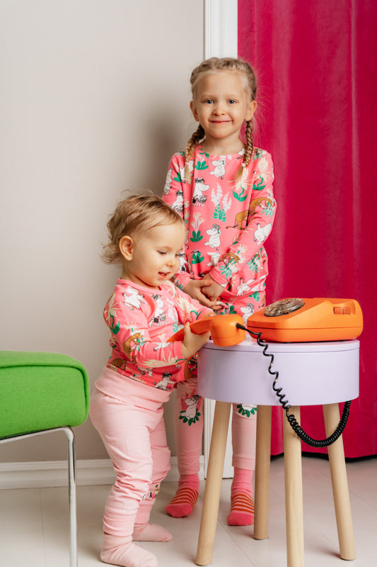 Moomin Baby Grow - Growth Magenta
