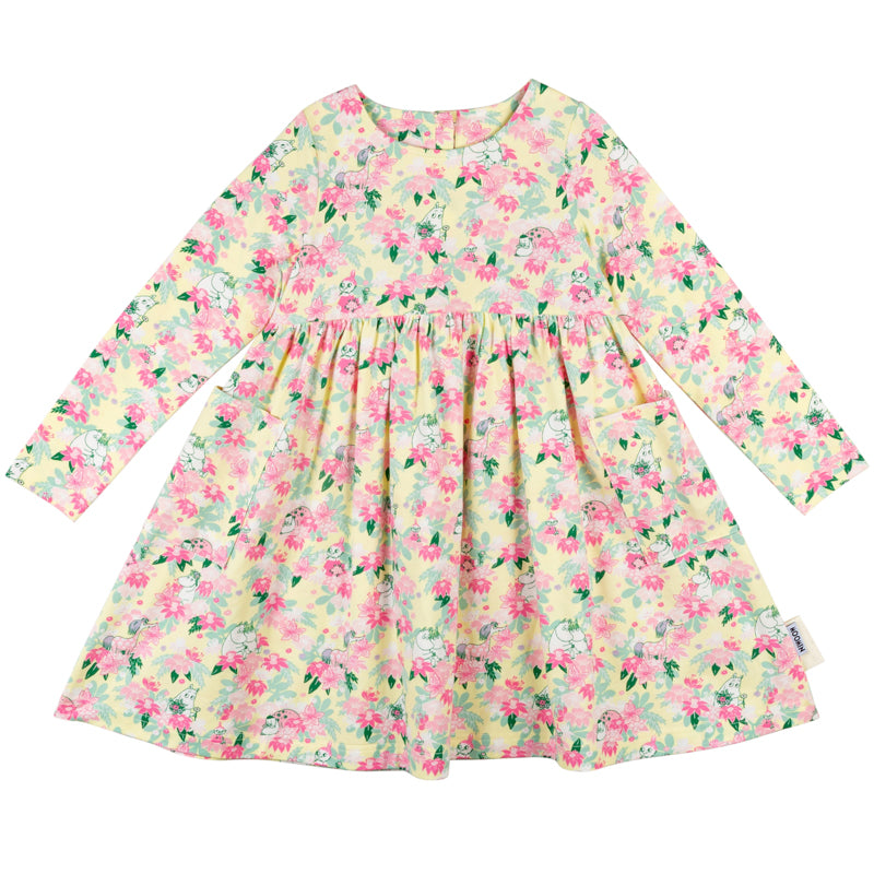 Moomin Pocket Dress - Oasis Yellow