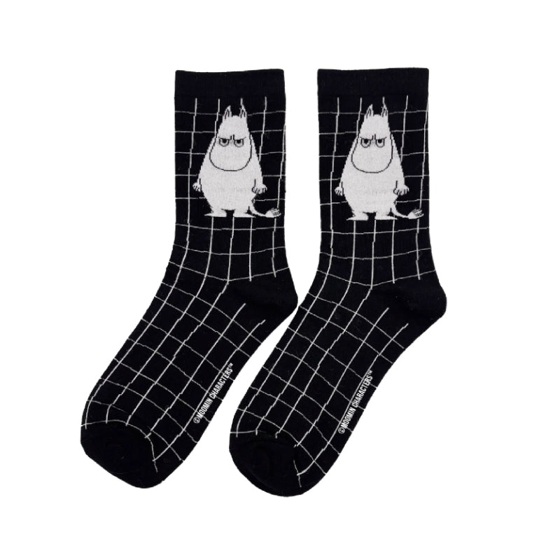 Moomin Socks - Angry Moomin, Black