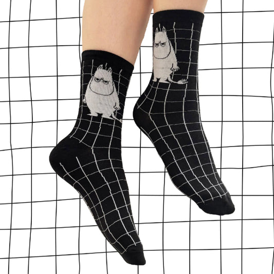 Moomin Socks - Angry Moomin, Black