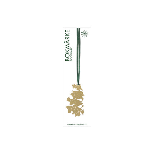 Moomin Bookmark - Family, Gold