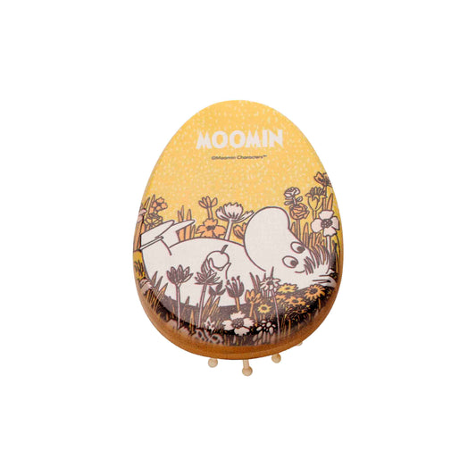 Moomin Bamboo Hairbrush - Yellow