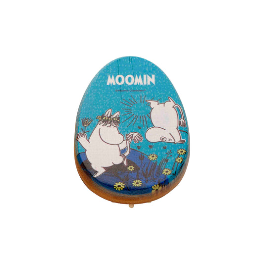Moomin Bamboo Hairbrush - Blue