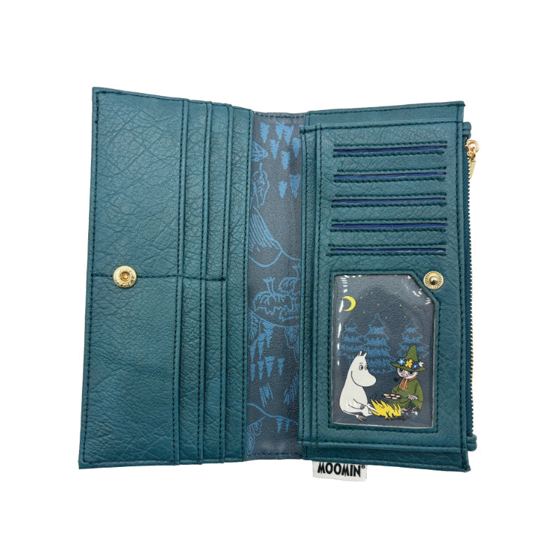 Moomin Blue Forest Wallet