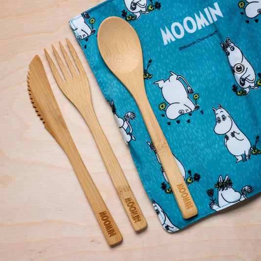 Moomin Bamboo Cutlery Set