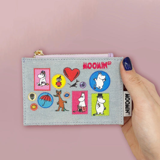 Moomin Denim Zip Purse