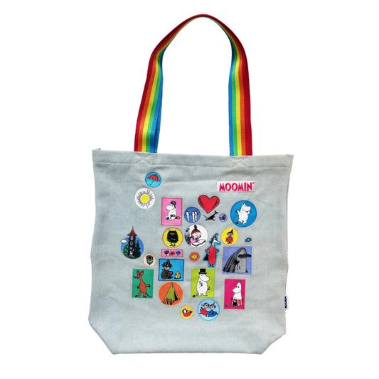 Moomin Denim Tote Bag