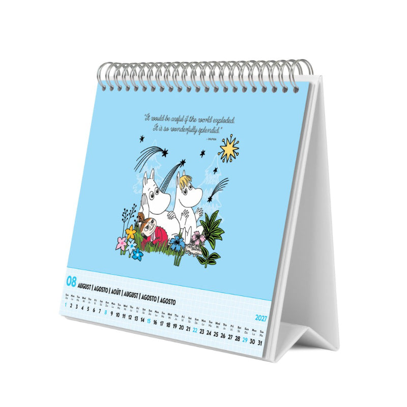 Moomin Desk Calendar 2027 (Erik)