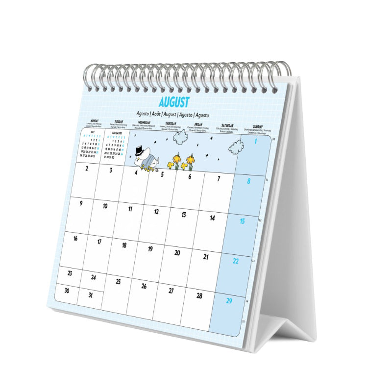 Moomin Desk Calendar 2027 (Erik)