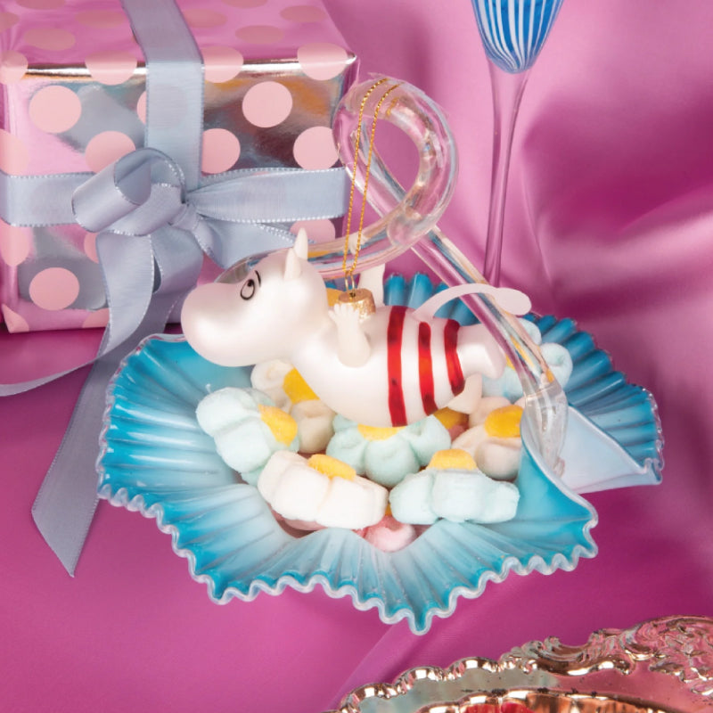 Moomin Glass Ornament - Diving