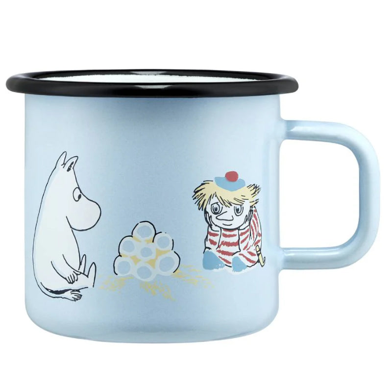 Moomin Enamel Mug - Dreamy Winter (3.7dl)
