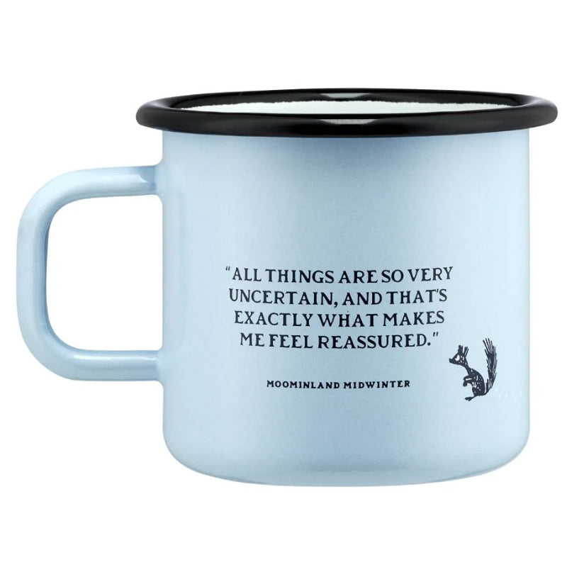 Moomin Enamel Mug - Dreamy Winter (3.7dl)
