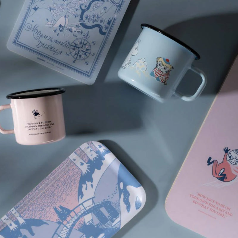 Moomin Enamel Mug - Dreamy Winter (3.7dl)
