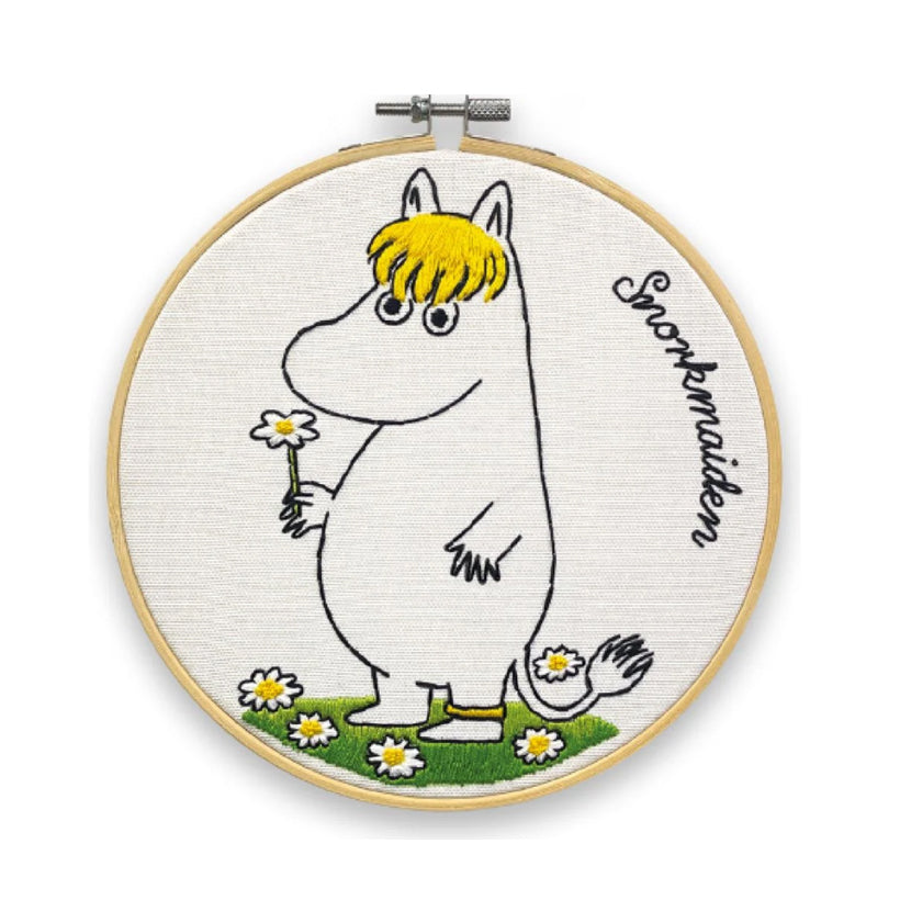 Moomin Embroidery Kit - Snorkmaiden Daisy Picking
