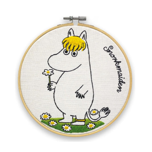 Moomin Embroidery Kit - Snorkmaiden Daisy Picking
