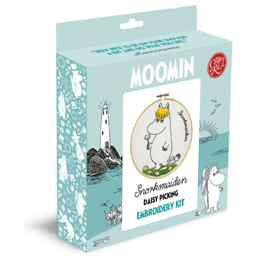 Moomin Embroidery Kit - Snorkmaiden Daisy Picking