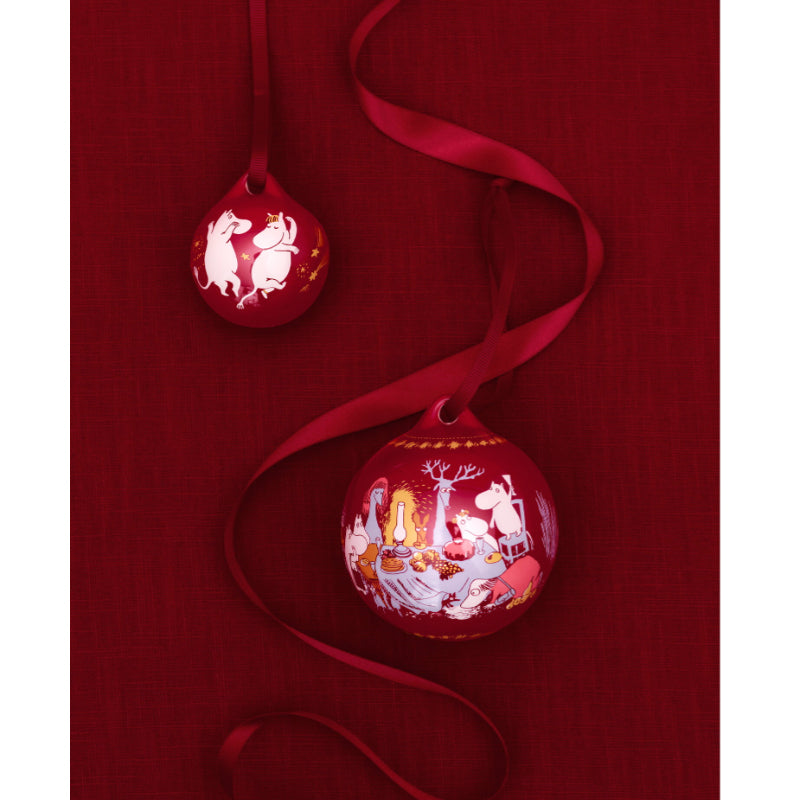 Moomin annual mini bauble set 3 pc, Festive Moments