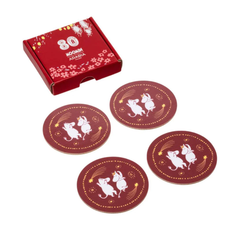 Moomin Coasters - Festive Moments (Set of 4)