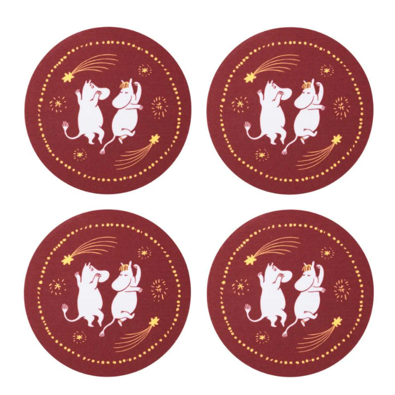 Moomin Coasters - Festive Moments (Set of 4)