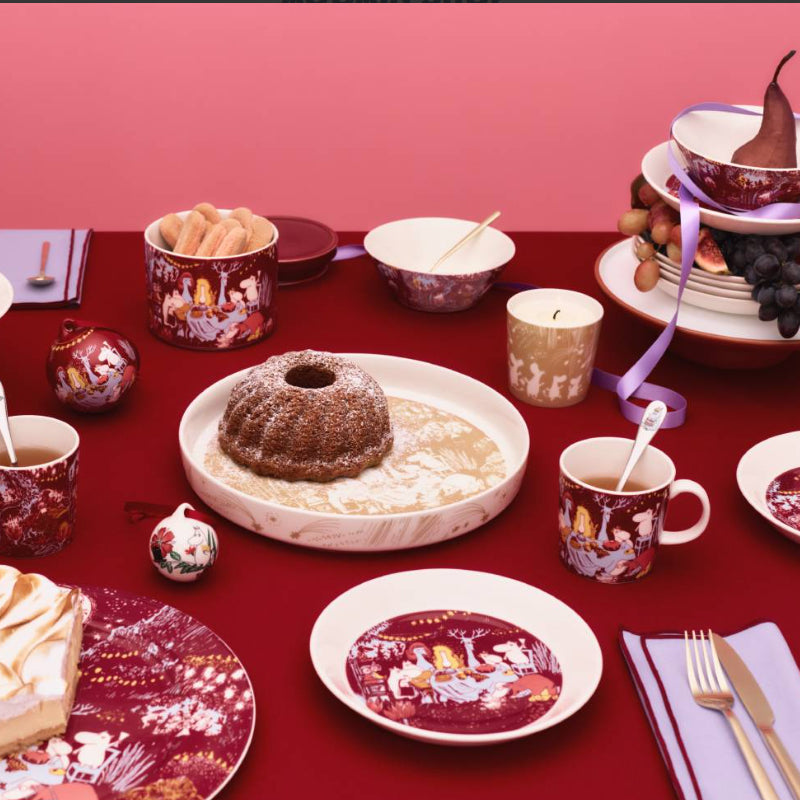 Moomin Plate - Festive Moments