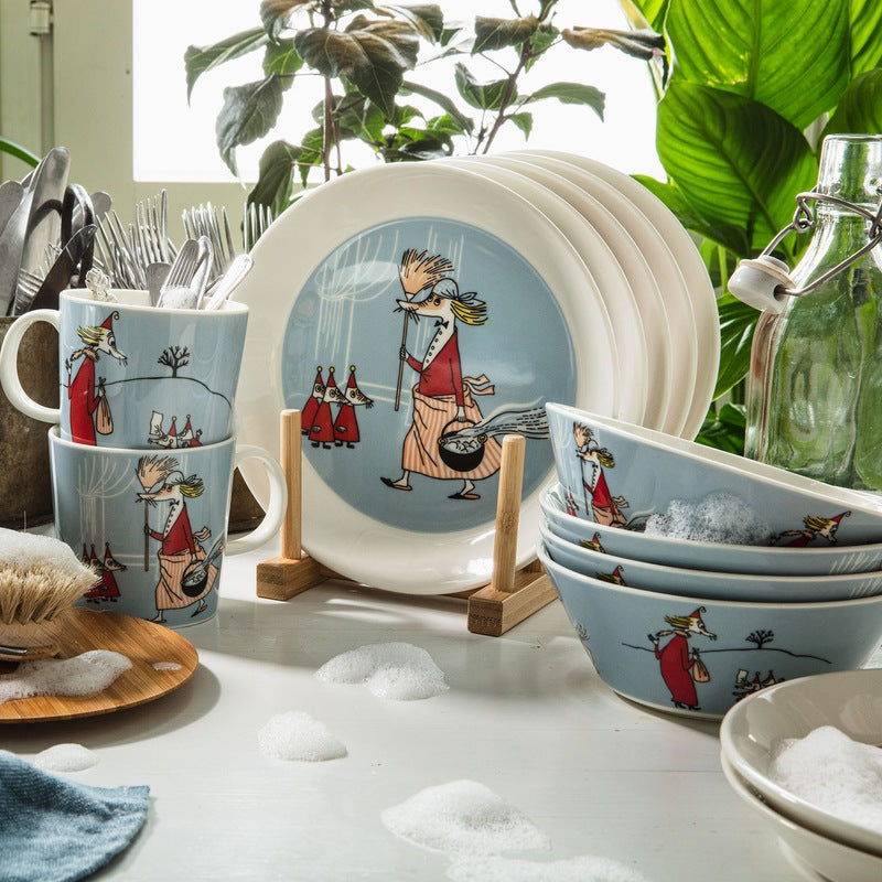Moomin Plate – Fillyjonk Grey (2021-)