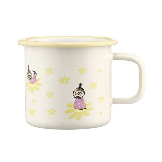 Moomin Enamel Mug - Flowers (3.7dl)